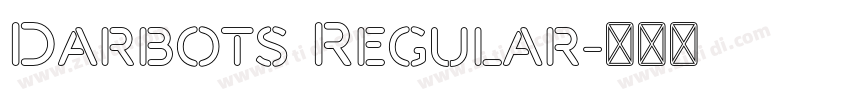 Darbots Regular字体转换